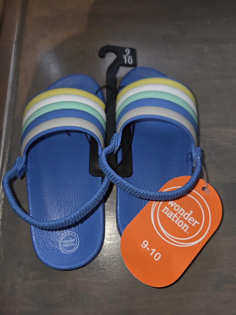 Wonder Nation Toddler Slide Sandals